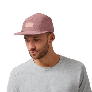 Men's On Running 5 Panel Caps Rose | PH_ON8773