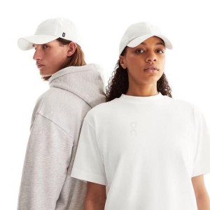 Men's On Running Caps White | PH_ON1173