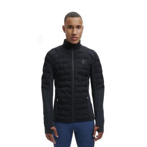Men's On Running Climate Jackets Black | PH_ON8942