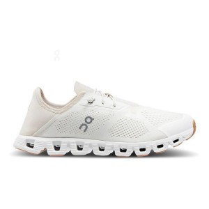 Men's On Running Cloud 5 Coast Sneakers White / Beige | PH_ON8959