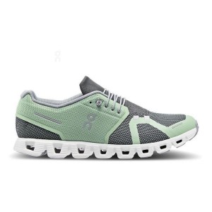 Men's On Running Cloud 5 Combo Sneakers Green | PH_ON8093