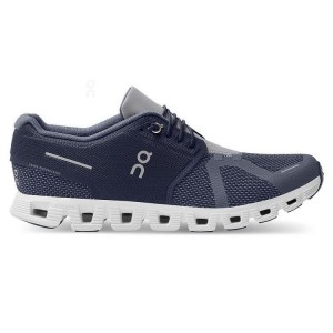 Men's On Running Cloud 5 Combo Sneakers Navy | PH_ON8742