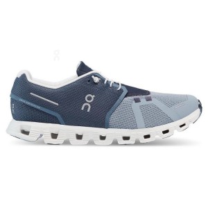 Men's On Running Cloud 5 Fuse Sneakers Blue | PH_ON8199