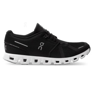 Men's On Running Cloud 5 Sneakers Black / White | PH_ON8978