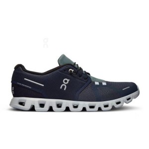Men's On Running Cloud 5 Sneakers Navy | PH_ON8623