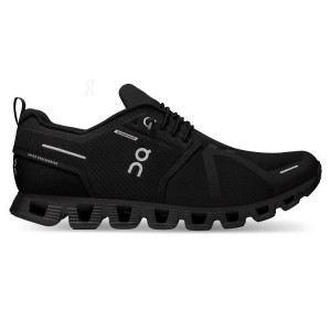 Men's On Running Cloud 5 Waterproof Sneakers Black | PH_ON9152