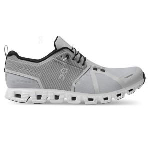 Men's On Running Cloud 5 Waterproof Sneakers Grey | PH_ON8579