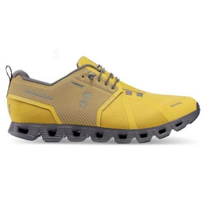 Men's On Running Cloud 5 Waterproof Sneakers Yellow | PH_ON8100