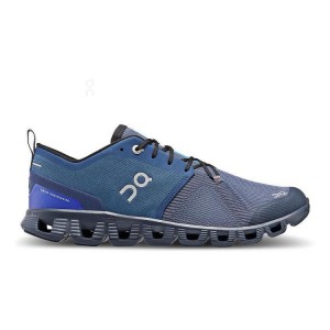 Men's On Running Cloud X 3 Shift Sneakers Royal | PH_ON8157