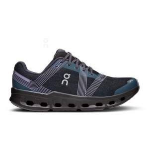 Men's On Running Cloudgo Wide Running Shoes Green / Purple | PH_ON9010