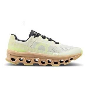 Men's On Running Cloudmonster Running Shoes Yellow | PH_ON8448