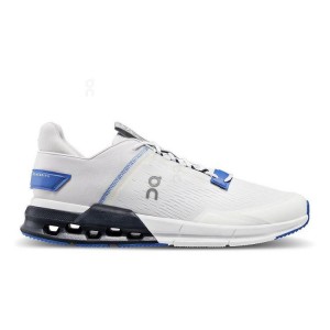 Men's On Running Cloudnova Flux Sneakers White / Blue | PH_ON8979