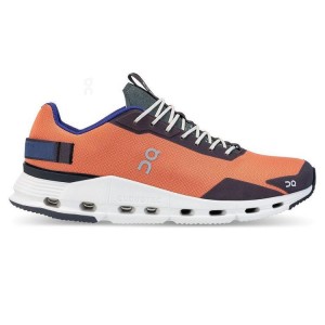 Men's On Running Cloudnova Form Sneakers Orange | PH_ON8616