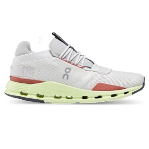 Men's On Running Cloudnova Sneakers Grey / Yellow | PH_ON9001