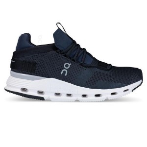 Men's On Running Cloudnova Sneakers Navy | PH_ON8678