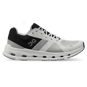 Men's On Running Cloudrunner Running Shoes Grey | PH_ON8216