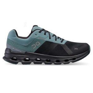 Men's On Running Cloudrunner Waterproof Running Shoes Turquoise | PH_ON8534