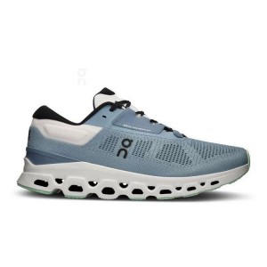 Men's On Running Cloudstratus 3 Running Shoes Blue | PH_ON8099