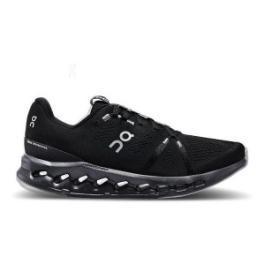 Men's On Running Cloudsurfer Running Shoes Black | PH_ON8388