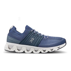Men's On Running Cloudswift 3 Running Shoes Navy | PH_ON8925