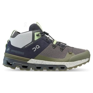 Men's On Running Cloudtrax Hiking Boots Olive | PH_ON8193