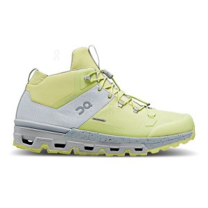 Men's On Running Cloudtrax Waterproof Hiking Boots Yellow | PH_ON8718