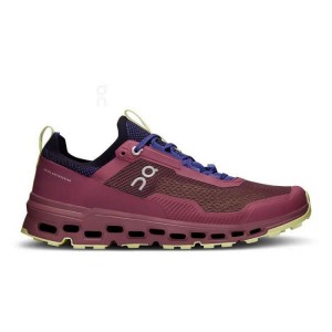 Men's On Running Cloudultra 2 Trail Running Shoes Burgundy | PH_ON9117