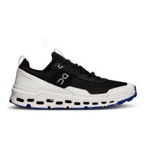 Men's On Running Cloudultra 2 Trail Running Shoes Black / White | PH_ON8626