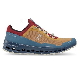 Men's On Running Cloudultra Hiking Shoes Brown | PH_ON8381