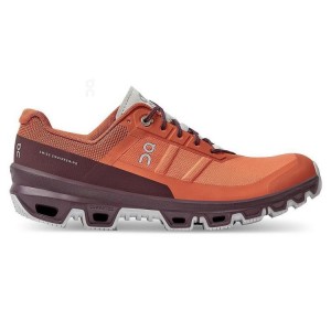 Men's On Running Cloudventure Hiking Shoes Orange | PH_ON8213