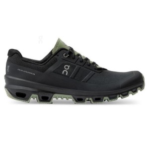 Men's On Running Cloudventure Hiking Shoes Black | PH_ON8667