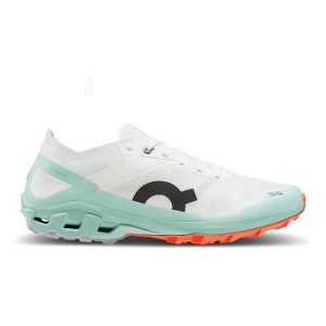 Men's On Running Cloudventure Peak 3 Hiking Shoes White | PH_ON8106
