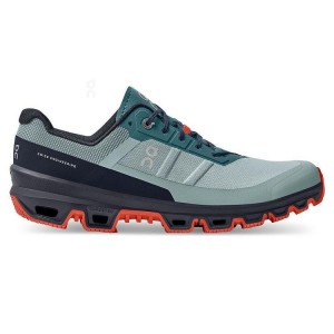 Men's On Running Cloudventure Trail Running Shoes Turquoise | PH_ON8115
