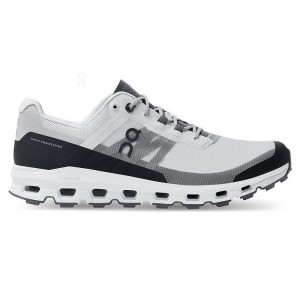 Men's On Running Cloudvista Trail Running Shoes Grey / Black | PH_ON8747