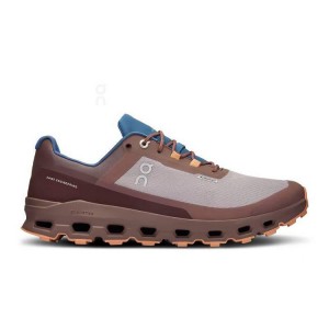 Men's On Running Cloudvista Waterproof Trail Running Shoes Brown | PH_ON8811