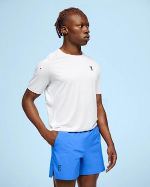Men's On Running Essential Shorts Azure | PH_ON8610