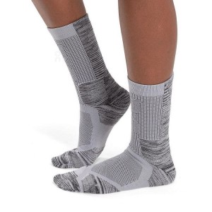 Men's On Running Explorer Merino Socks Grey | PH_ON9004