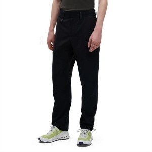 Men's On Running Explorer Pants Black | PH_ON8916