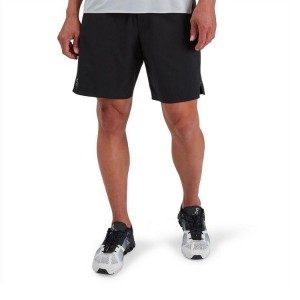 Men's On Running Hybrid Shorts Black | PH_ON8002
