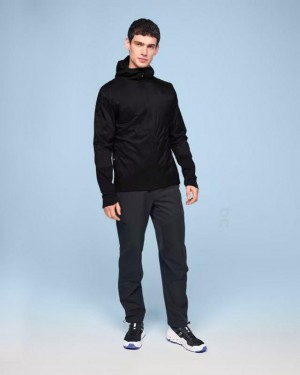 Men's On Running Insulator Jackets Black | PH_ON9147