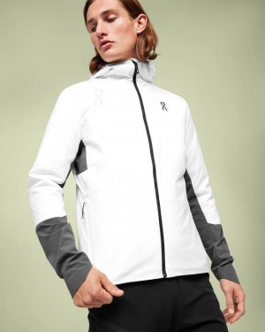 Men's On Running Insulator Jackets White | PH_ON8441