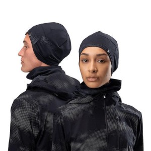 Men's On Running Lumos Beanie Black | PH_ON8874