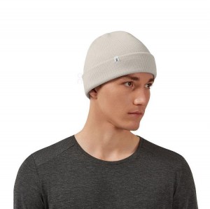 Men's On Running Merino Beanie Beige | PH_ON8498