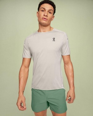 Men's On Running Performance-T T-shirts Grey | PH_ON9012