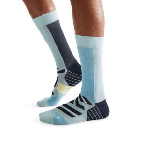 Men's On Running Performance High Socks Blue | PH_ON8640