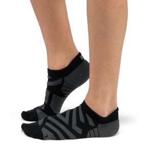 Men's On Running Performance Low Socks Black | PH_ON8511