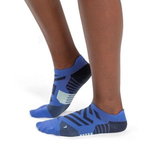 Men's On Running Performance Low Socks Blue | PH_ON8570