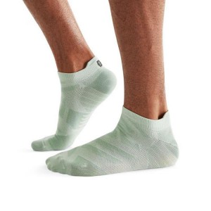 Men's On Running Performance Low Socks Green | PH_ON8450