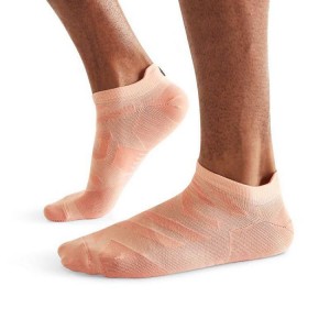 Men's On Running Performance Low Socks Orange | PH_ON8658