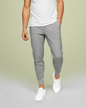 Men's On Running Sweat Pants Grey | PH_ON8007